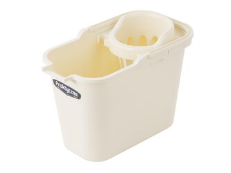 OBDÉLNÍKOVÉ PLASTOVÉ VĚDRO SE ŽDÍMAČEM 12L KRÉMOVÉ -BEN