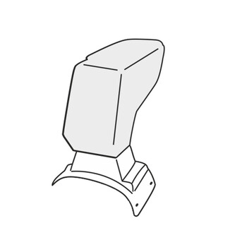 Loketní opěrka Nissan Juke 2010-2019 (pouze bez vyhřívaných sedaček, adaptér)