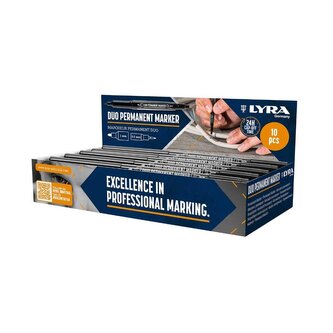 Marker permanentny Duo 0,5-1mm (10szt)