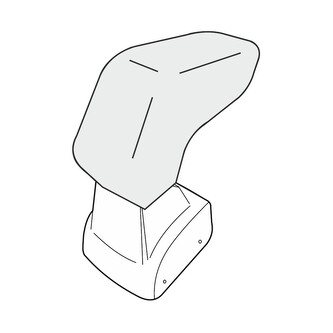 Loketní opěrka Toyota Yaris 2020- (pouze adaptér)