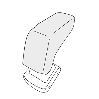 Loketní opěrka Nissan Micra 2017- (pouze adaptér)