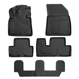Gumové autokoberce Citroen C4 Spacetourer 2018-2022 (7 míst)