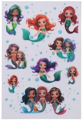 Naklejka Magic syrenki