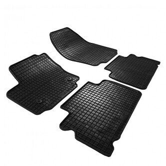 Gumové autokoberce Ford Galaxy 2006-2015 (rozteč fixací 31 cm)