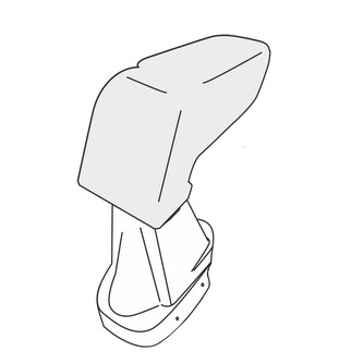 Loketní opěrka Toyota Yaris 2011-2014 (pouze adaptér)