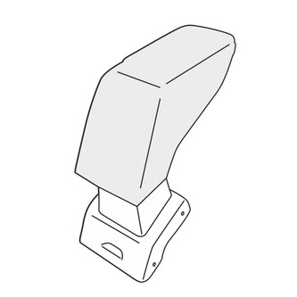 Loketní opěrka VW Polo 2017- (pouze adaptér)