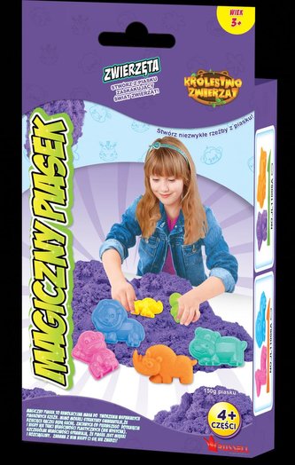 Magiczny piasek - Zestaw mini zwierzęta