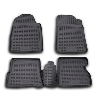 Gumové autokoberce Renault Kangoo 1997-2008 (5 míst)