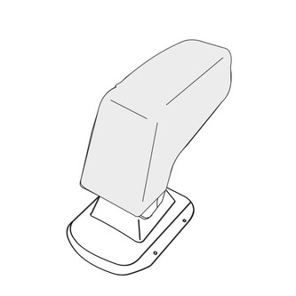 Loketní opěrka Opel Corsa F 2020- (pouze adaptér)