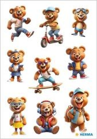 Naklejka Decor miśki