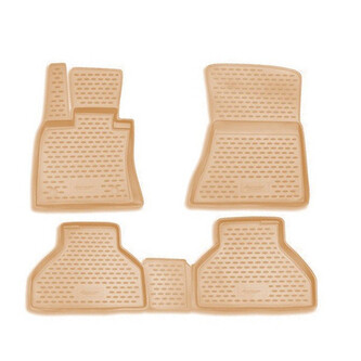 Gumové autokoberce BMW X5 2006-2013 (E70 béžové)