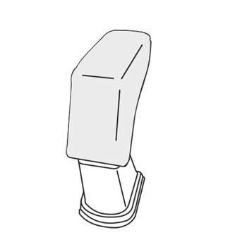 Loketní opěrka Dacia Spring 2021- (pouze adaptér)