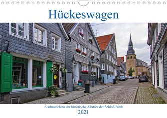 Stadtansichten Hückeswagen (Wandkalender 2021 DIN A4 quer)