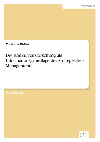 Die Konkurrenzforschung als Informationsgrundlage des Strategischen Managements