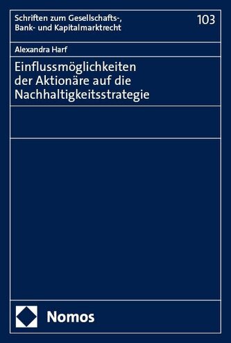 Einflussmöglichkeiten der Aktionäre auf die Nachhaltigkeitsstrategie