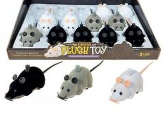 Myszka jeżdząca 10cm MIX