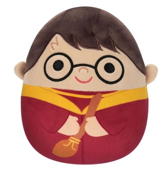 Squishmallows Harry Potter 25 cm - Harry na koštěti