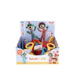 PROMO Zabawka muzyczna Baby Grzechotka Bobaski i Miś p36 61773 Trefl
