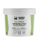 Disperzní lepidlo na PVC podlahy CL 7300 5 kg kbelík bílá