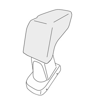 Loketní opěrka Ford Ka+ 2016-2021 (pouze adaptér)