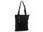 Textilní taška / crossbody bavlněná 33x38 cm - 1 ks - 2 černá