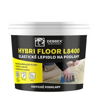 Elastické lepidlo na podlahy HYBRI FLOOR L8400 15 kg kbelík světle hnědá