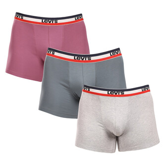 3PACK pánské boxerky Levis vícebarevné (100002870 011) M
