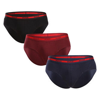 3PACK pánské slipy HUGO vícebarevné (50517877 963) L