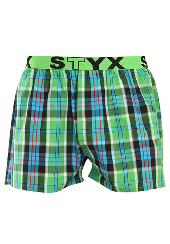 Pánské trenky Styx sportovní guma vícebarevné (B839) M