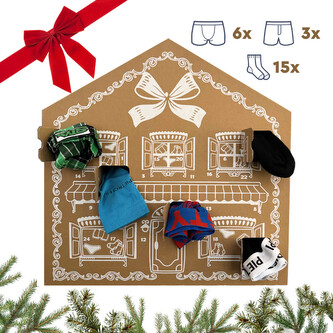 Pánský adventní kalendář Trenýrkárna (24TXV1) L