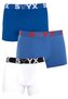 3PACK pánské boxerky Styx sportovní guma nadrozměr vícebarevné (R9676861) 4XL