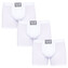 3PACK pánské boxerky Styx long klasická guma bílé (3F1061) XL