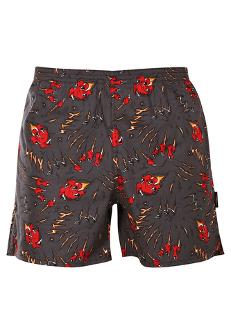 Pánské domácí trenky s kapsami Styx drápy (D1552) XXL