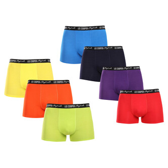 7PACK pánské boxerky Lee Cooper vícebarevné (PO41107-mix) L