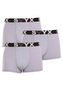 3PACK pánské boxerky Styx sportovní guma šedé (G10676767) S