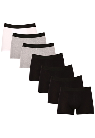 7PACK pánské boxerky Nedeto vícebarevné (7NDTB1002) XL