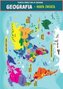 Karta edu składana j. geografia - świat A4