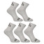 5PACK ponožky Styx kotníkové šedé (5HK1062) XL