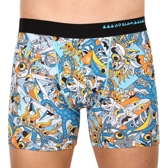 Pánské boxerky 69SLAM fit exotic sea dylan (MBYEXS-PO) M