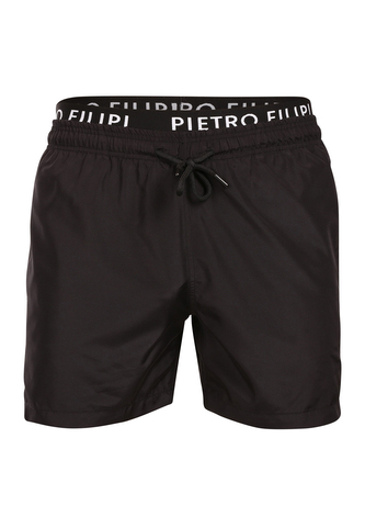 Pánské plavky Pietro Filipi černé (1PL001) XL Pánské plavky Pietro Filipi černé (1PL001) XL