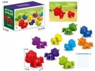 Gra Montessori: Jednorożce Cyferki