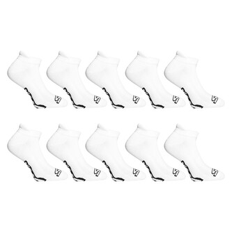 10PACK ponožky Styx nízké bílé (10HN1061) XL