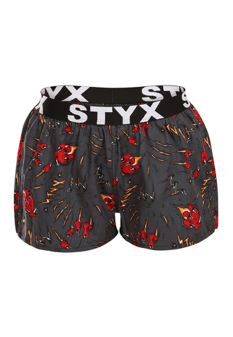 Dámské trenky Styx art sportovní guma drápy (T1552) S