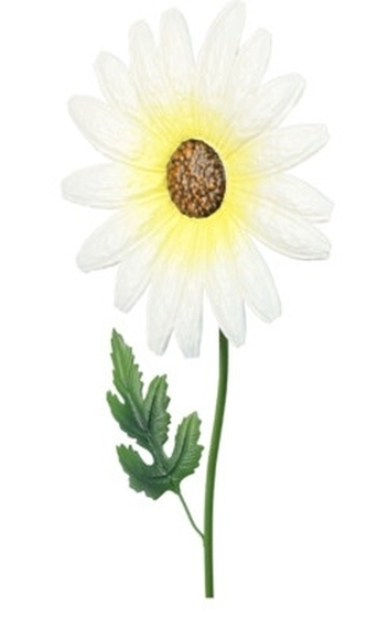 Kovový zápich Gerbera 80 cm B