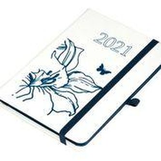 Kalendarz 2021 B6 Tyg. Hip hop biało-czar. ELEFANT