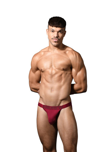 Pánské jocksy Andrew Christian červené Bespoke (93522-BUR) L