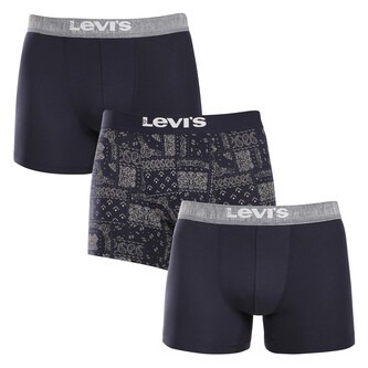 3PACK pánské boxerky Levis vícebarevné (701229550 001) M
