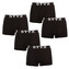 5PACK pánské boxerky Styx sportovní guma nadrozměr černé (5R960) 3XL