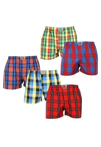 5PACK pánské trenky Styx klasická guma vícebarevné (5A100118) XL