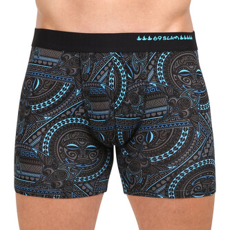 Pánské boxerky 69SLAM fit bamboo SAMOAN GILBERT (MPBSMO-BB) M
